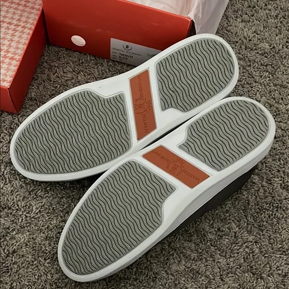 Martin Dingman Black and White Sneakers Minimalist Design - Picture 3 of 5